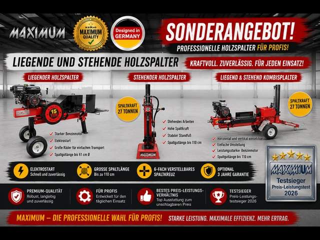 MAXIMUM Holzspalter Gruppe