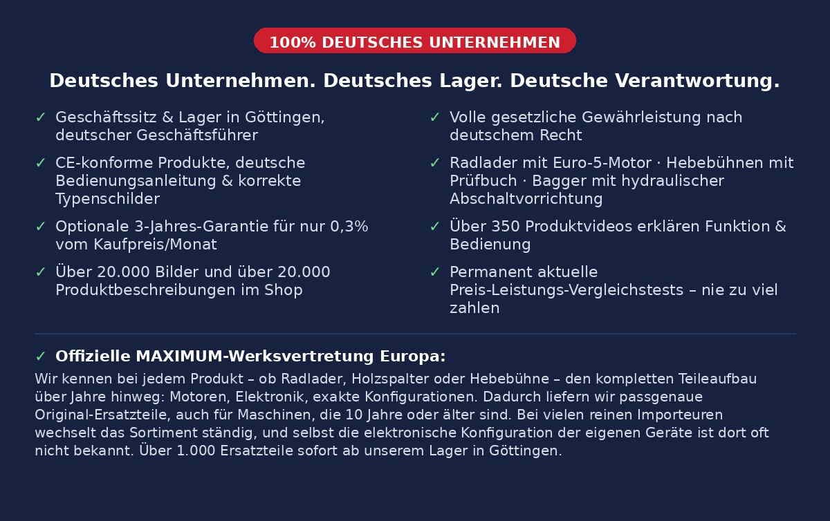 100 % Deutsches Unternehmen